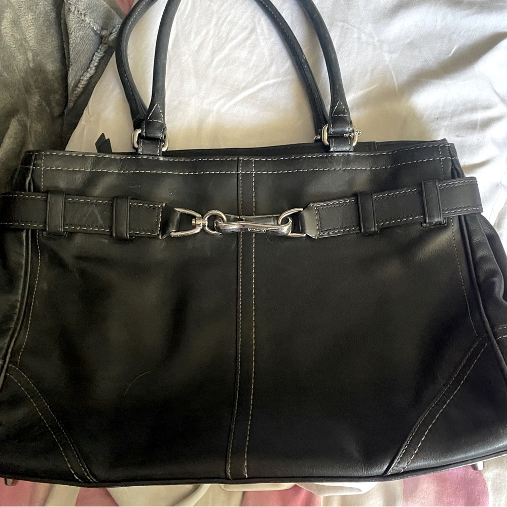 Coach Hampton vintage satchel bag